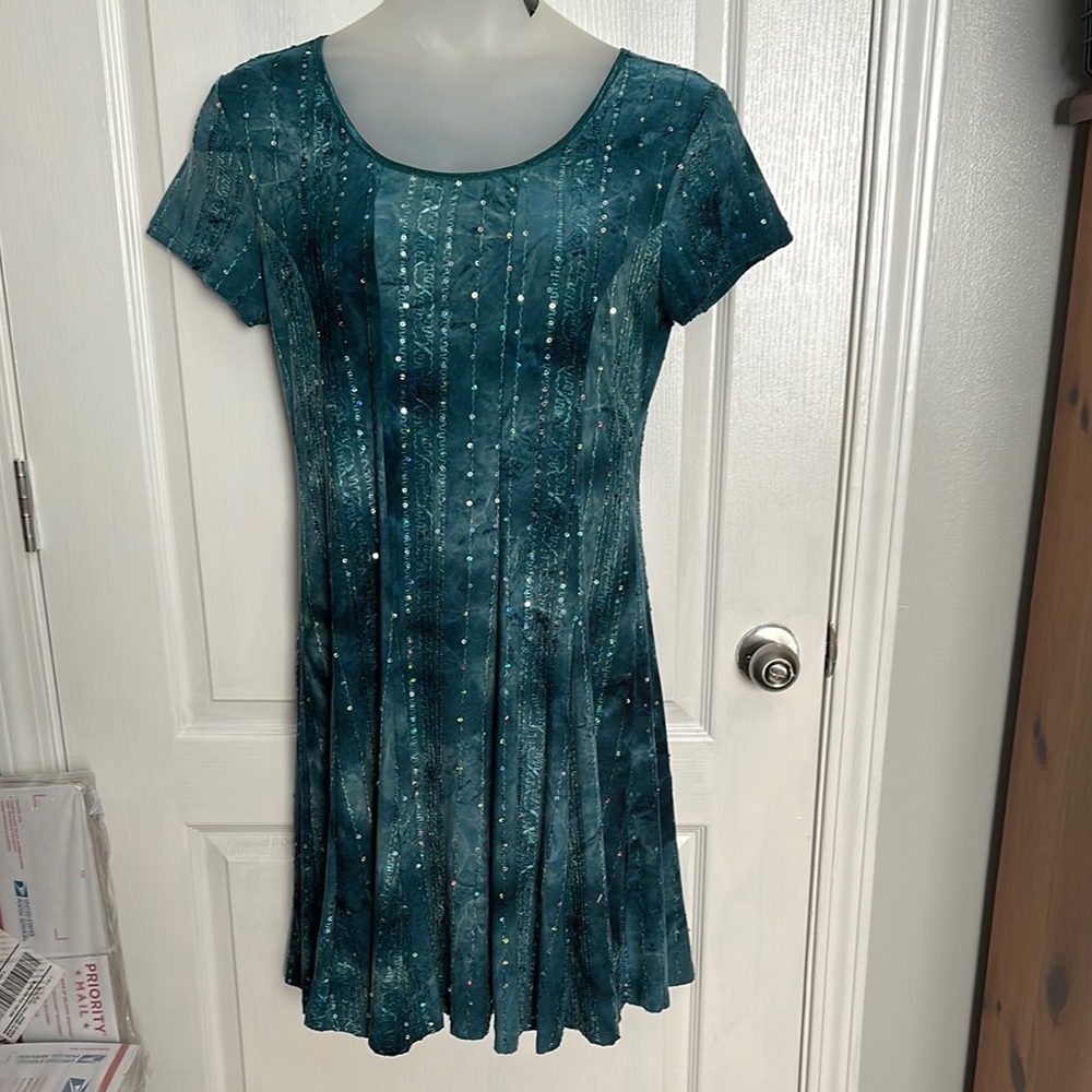 Teal Dress